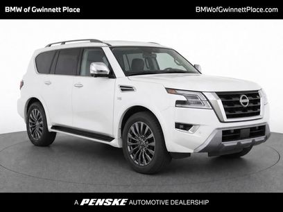 Used 2021 Nissan Armada Platinum w/ Captain's Chairs Package