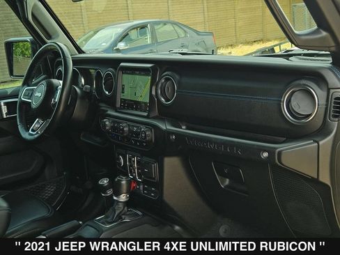 Used 2021 Jeep Wrangler Unlimited Rubicon 4xe w/ Steel Bumper Group AWD/4WD image 27