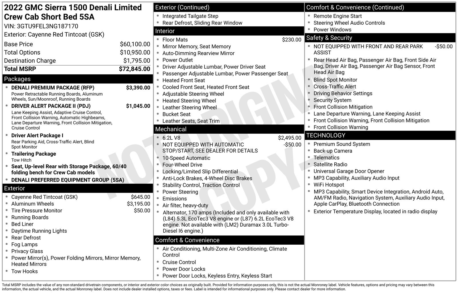 Used 2022 GMC Sierra 1500 Denali w/ Denali Premium Package AWD/4WD image 28