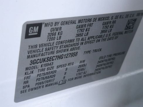 Used 2017 Chevrolet Silverado 1500 LTZ w/ Sport Package AWD/4WD image 70