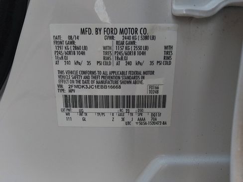 Used 2014 Ford Edge SEL w/ Equipment Group 205A FWD image 33