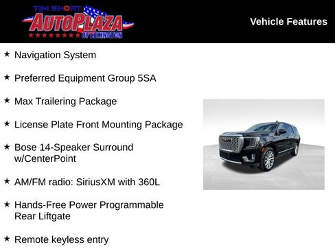 Used 2023 GMC Yukon Denali w/ Max Trailering Package AWD/4WD image 7