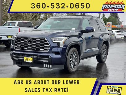 New 2026 Toyota Sequoia Platinum