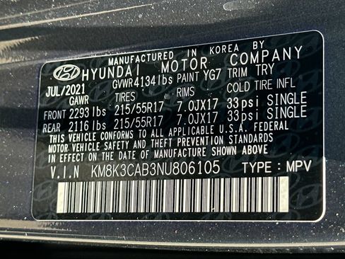 Used 2022 Hyundai Kona SEL w/ Convenience Package AWD/4WD image 23