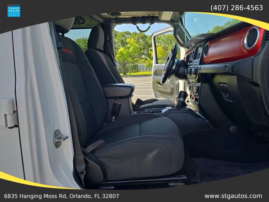 Used 2021 Jeep Gladiator Rubicon w/ LED Lighting Group AWD/4WD image 25