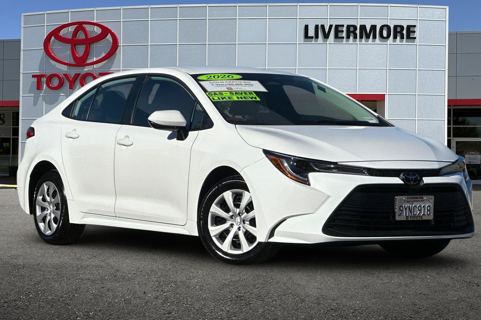 Certified 2026 Toyota Corolla LE FWD image 2