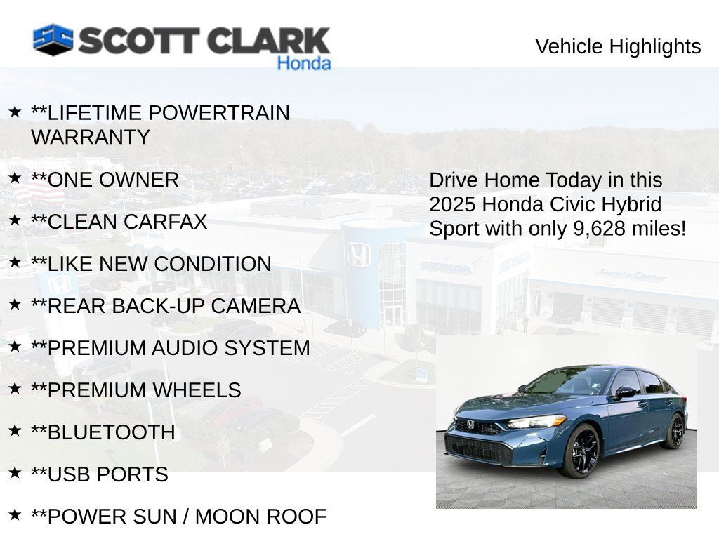 Used 2025 Honda Civic Sport image 11