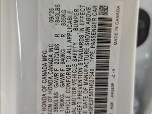 New 2026 Honda Civic Sport image 17