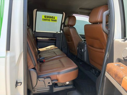 Used 2016 Ford F350 Platinum w/ Snow Plow Prep Package AWD/4WD image 12