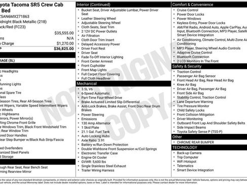 Used 2021 Toyota Tacoma SR5 image 3