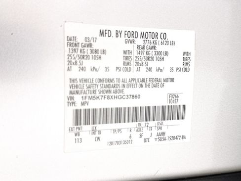 Used 2017 Ford Explorer Limited FWD image 37