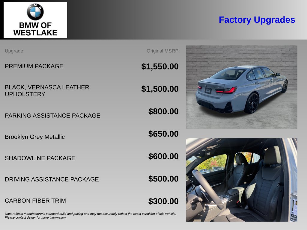 Used 2026 BMW M340i xDrive w/ Premium Package AWD/4WD image 4