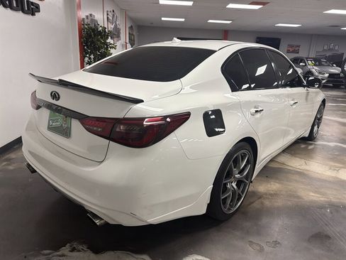 Used 2019 INFINITI Q50 Luxe w/ Cargo Package (L96) image 9