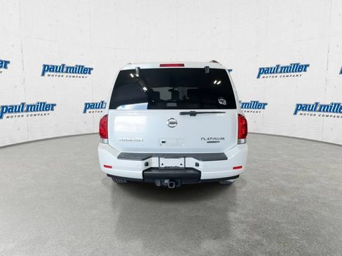 Used 2015 Nissan Armada Platinum w/ 2nd Row Captain Seat Package AWD/4WD image 10