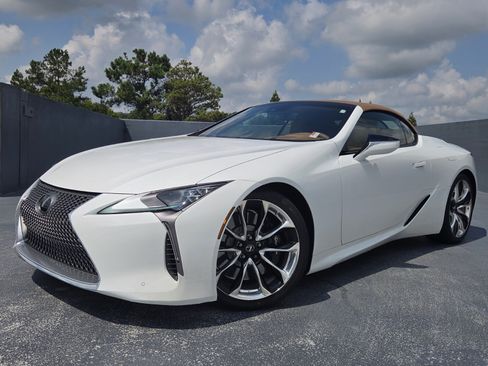 Used 2022 Lexus LC 500 Convertible w/ Touring Package RWD image 9
