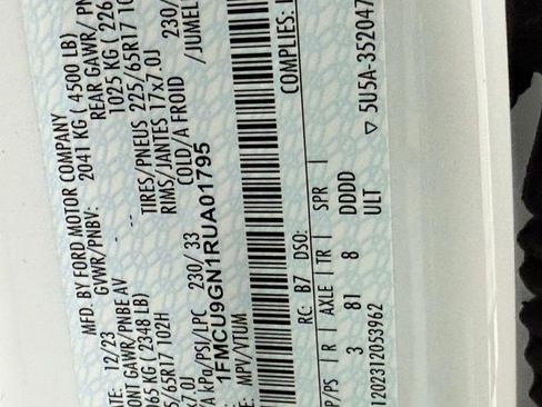 Used 2024 Ford Escape Active image 44