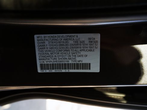 Used 2025 Honda Odyssey Touring image 54