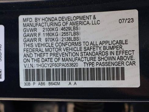 Used 2023 Honda Accord EX-L image 16