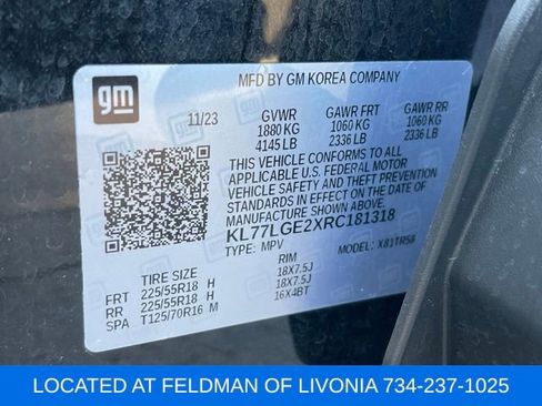 Used 2024 Chevrolet Trax RS w/ Driver Confidence Package FWD image 10