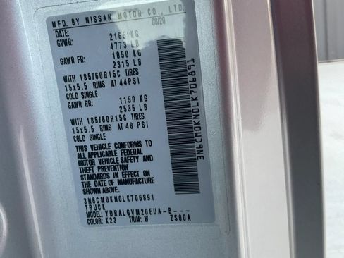 Used 2020 Nissan NV200 SV FWD image 33