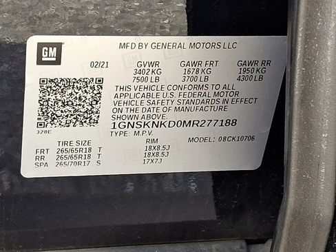 Used 2021 Chevrolet Tahoe LT image 27