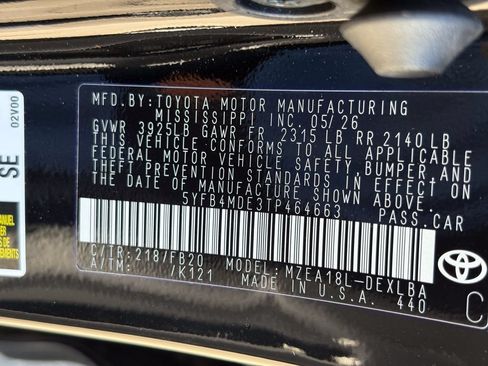 Used 2026 Toyota Corolla LE FWD image 12