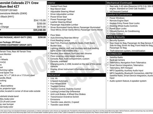 Used 2015 Chevrolet Colorado Z71 AWD/4WD image 16