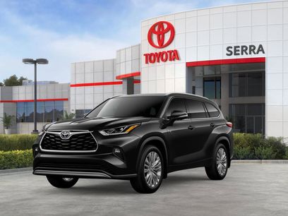 New 2026 Toyota Highlander Platinum