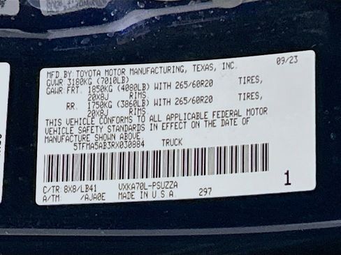Used 2024 Toyota Tundra 1794 Edition RWD image 30