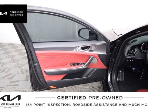 Certified 2022 Kia Stinger GT2 w/ Red Interior Color Package RWD image 10