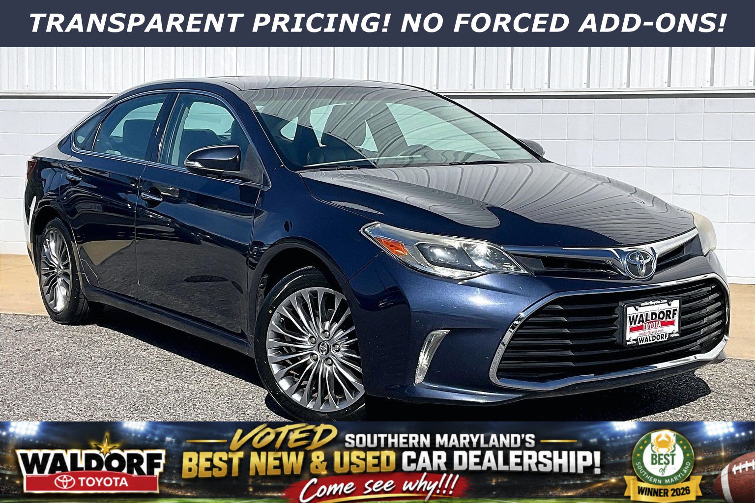 Used 2016 Toyota Avalon Limited FWD image 1