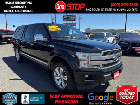 Used 2018 Ford F150 Platinum w/ Technology Package AWD/4WD image 1