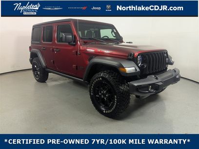 Certified 2022 Jeep Wrangler Unlimited Sport