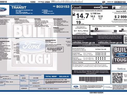 Used 2019 Ford Transit 150 XLT image 6