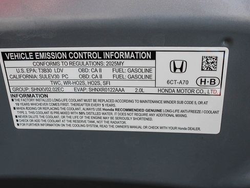 Certified 2025 Honda HR-V Sport image 27
