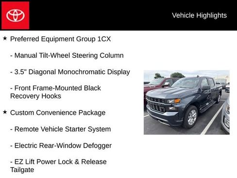 Used 2020 Chevrolet Silverado 1500 Custom w/ Custom Value Package AWD/4WD image 15