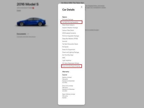 Used 2016 Tesla Model S 90D AWD/4WD image 4