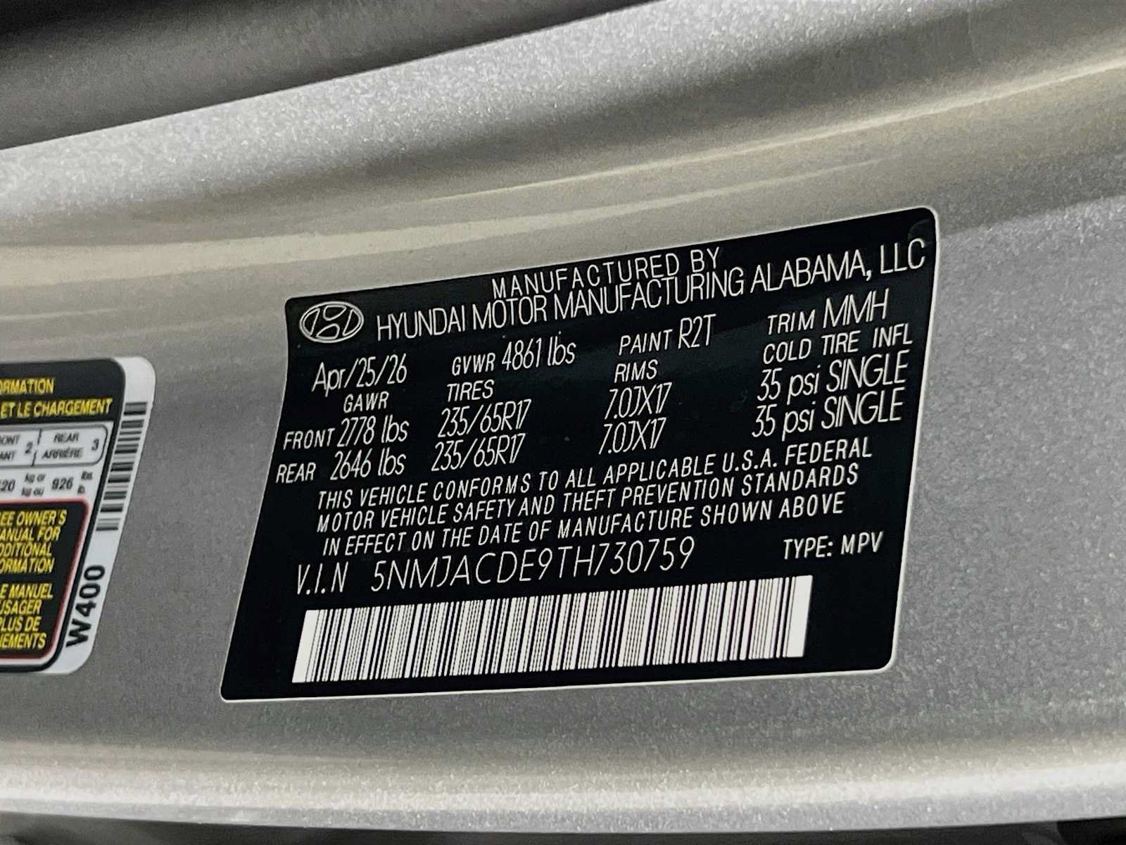 Certified 2026 Hyundai Tucson SE AWD/4WD image 31