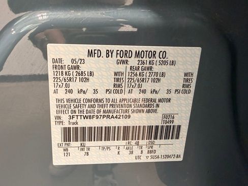 Used 2023 Ford Maverick XLT w/ Equipment Group 300A Standard AWD/4WD image 51