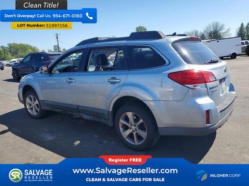 Used 2013 Subaru Outback 2.5i Limited w/ Moonroof Pkg AWD/4WD image 3