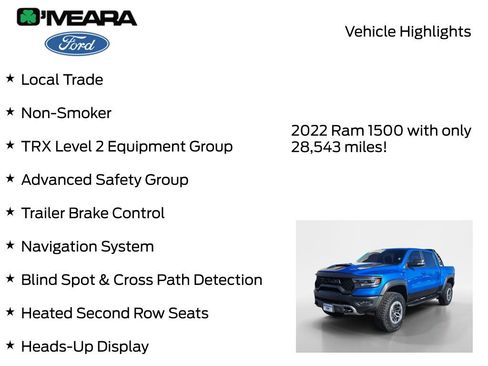 Used 2022 RAM 1500 TRX w/ TRX Level 2 Equipment Group image 8