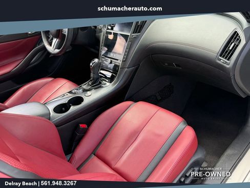 Used 2021 INFINITI Q60 Red Sport 400 w/ Carbon Fiber Package RWD image 15