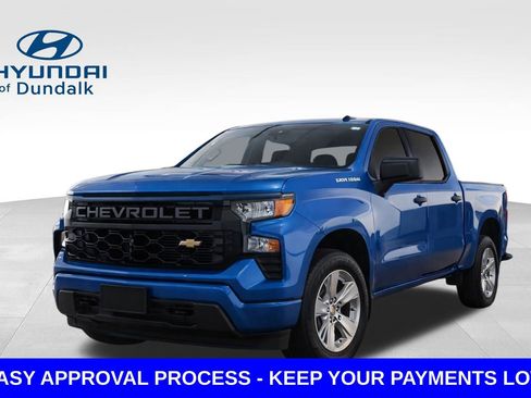 Used 2024 Chevrolet Silverado 1500 Custom AWD/4WD image 1