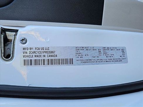 Used 2023 Chrysler Voyager LX FWD image 24