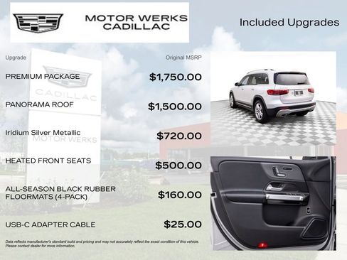 Used 2021 Mercedes-Benz GLB 250 4MATIC w/ Premium Package image 9