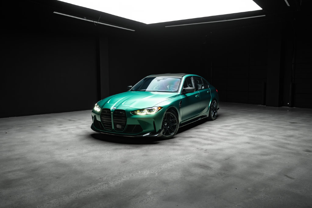 Used 2023 BMW M3 Competition w/ M Carbon Exterior Package RWD image 54