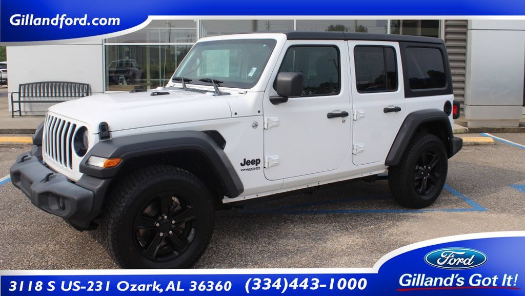 Used 2019 Jeep Wrangler Unlimited Sport AWD/4WD image 1