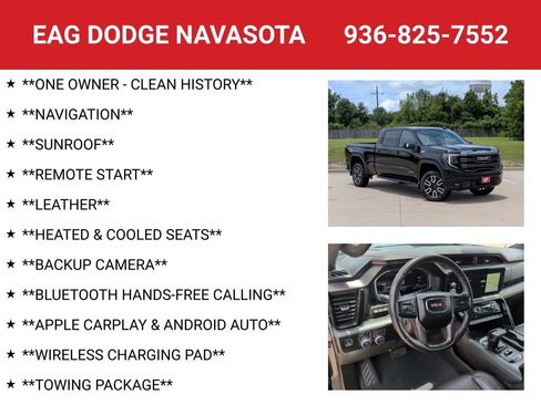 Used 2023 GMC Sierra 1500 AT4 w/ AT4 Premium Package AWD/4WD image 4