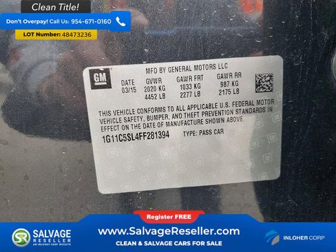 Used 2015 Chevrolet Malibu LT image 16