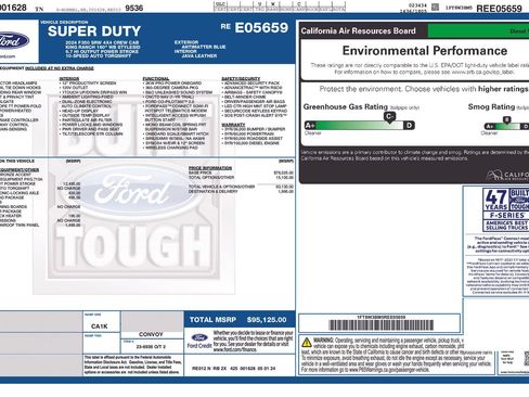 Certified 2024 Ford F350 King Ranch w/ FX4 Off-Road Package AWD/4WD image 19